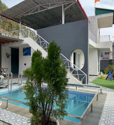 Kaul Haus | A7 Resorts 3 BHK Luxury Villa Pool Snooker Waterfall Bonfire River