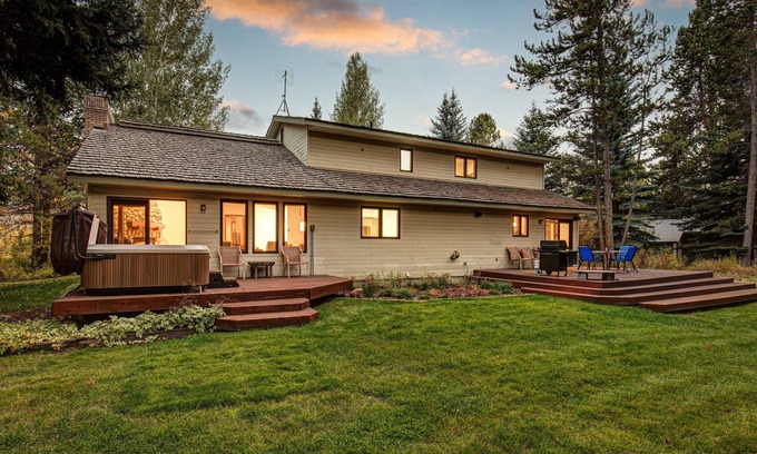 Moose Wilson Road Haus | Abode at Fish Creek | Mountain Escape | Ideal Location | Private Hot Tub