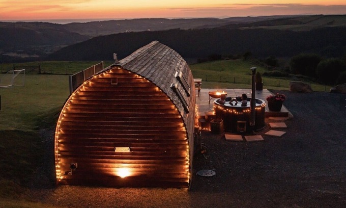 Glandyfi Kabine | Groß-Accessible-Kabine-Ensuite Dusche