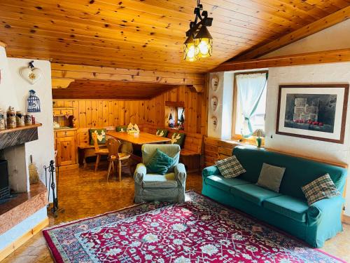 Vodo Cadore Wohnung | Accogliente attico vista Dolomiti