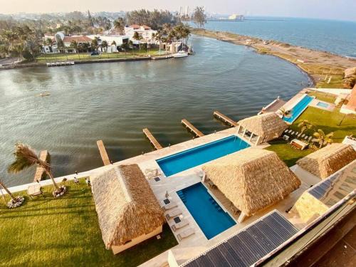Boca del Rio Wohnung | Acogedor con 2Tvs 3 albercas, gym y ludoteca
