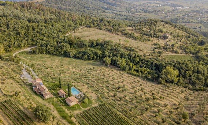 Cortona Sonstige | Agriturismo Henni Cortona mit Sauna und Whirlpool, Panoramablick