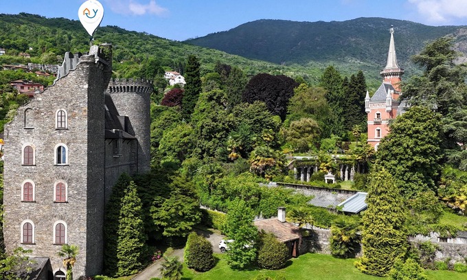 Carciano Wohnung | Albert Castle Apt, Baveno, Italy