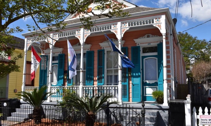 Algiers Point Haus | Algiers Point 2-Bett, 1 Bad in der Nähe des French Quarter, Federal City und CBD