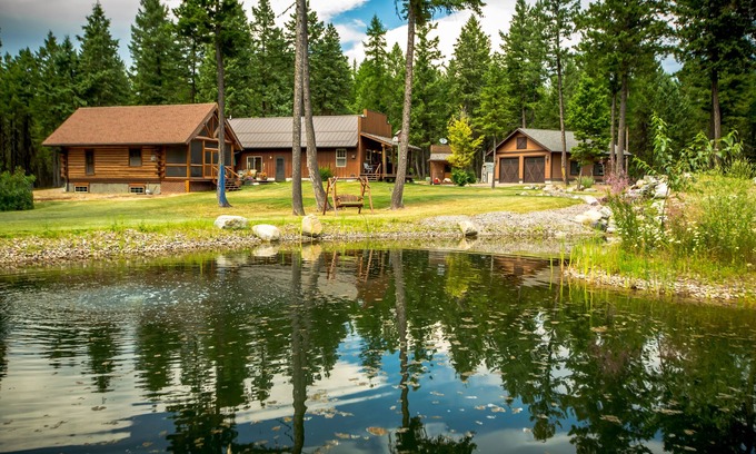 Whitefish Haus | Prairie Sky Ranch! 10 abgelegenen Morgen mit Ende der Straße Privatsphäre von Staatsland
