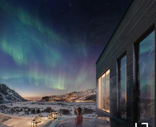 Vagan Haus | Amazing cabin in Lyngvær Resort LL24