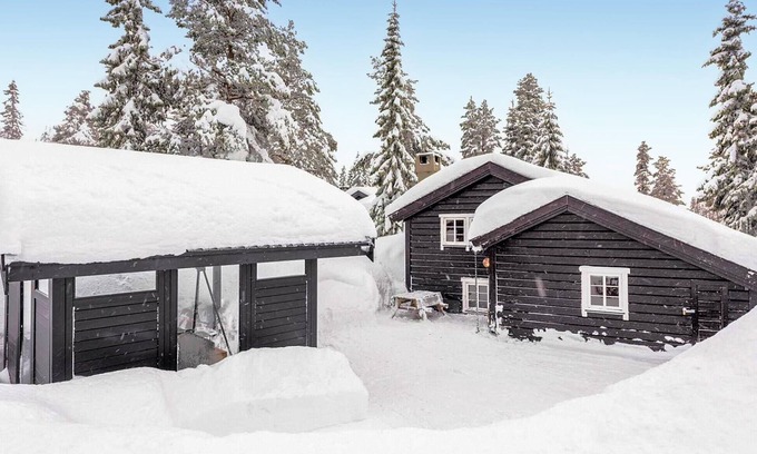 Mælem Haus | Amazing home in Trysil with house a mountain view