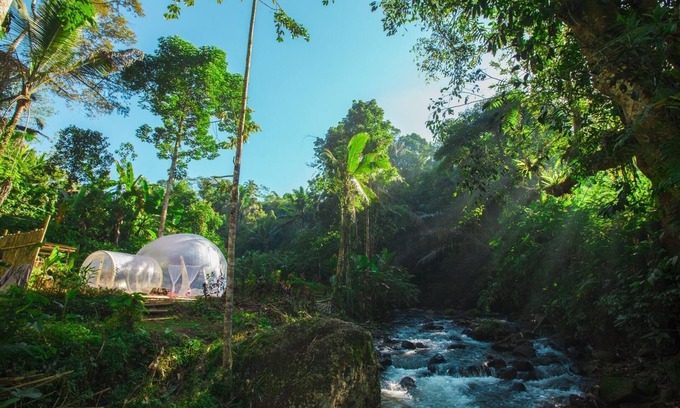 Mekarsari Villa | Erstaunliche Nacht neben dem geheimen Leke Leke Wasserfall!