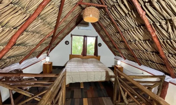 Huay-Pix Haus | Amplia y cómoda cabaña, 2 dormitorios, frente a laguna, cercana a Bacalar