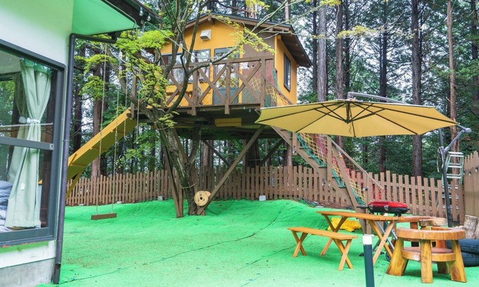 Kannami Haus | An authentic tree house a private dog run BBQ a / Tagatagun Shizuoka