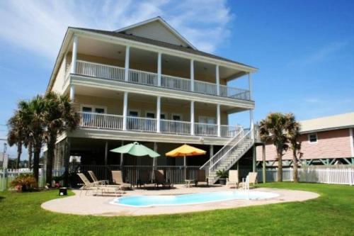 Cherry Grove Beach Haus | Anderson Cottage Oceanfront Beach House with Pool in Cherry Grove