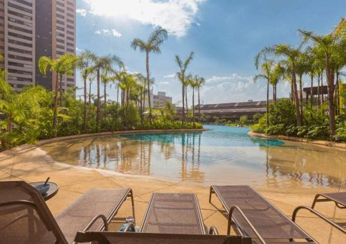 Bras Wohnung | Ap Cond Estilo Resort Centro SP Bras