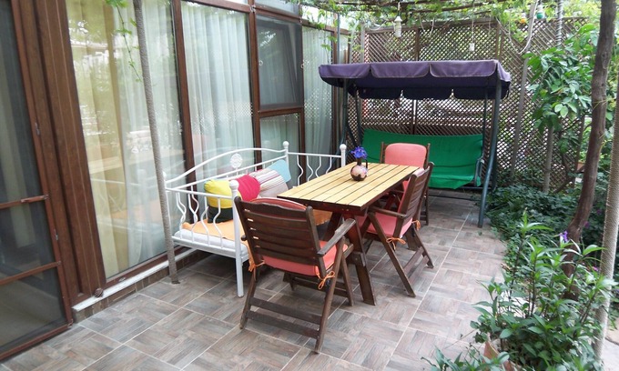 Urkmez Wohnung | Apart3: izmir seferihisar ürkmez - Wohnung mit Garten in der Nähe2Sea FullEquipment