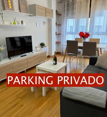 Distrito Sur Wohnung | Apartamento en Gijón con garaje y wifi