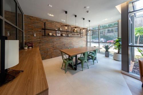 Brooklin Novo Wohnung | Apartamento Garden com piscina a 7min Consulado e 3min Metrô Brooklin