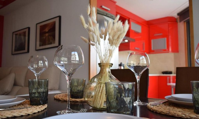 Salvaterra de Mino Wohnung | Apartamento luminoso y acogedor
