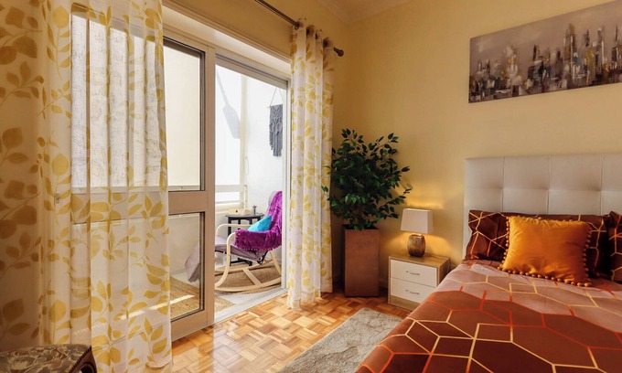 Viana do Castelo Wohnung | Ferienwohnung 'Bosque Marítimo' mit Bergblick, privater Terrasse und WLAN