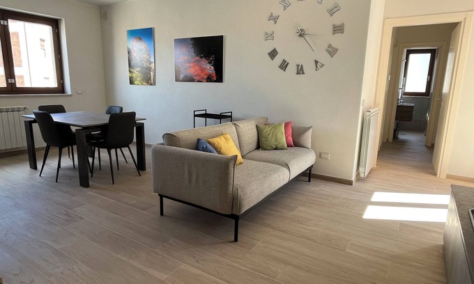 Siena Wohnung | Apartment for 3 guests with all comforts, private terrace and garage