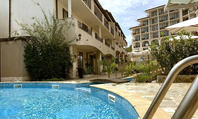 Obzor Wohnung | Wohnung in 4 * Hotel und Spar-Komplex "The Cliff" 100m vom Strand entfernt