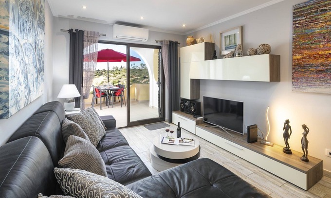 Vale de Centianes Wohnung | Wohnung in Carvoeiro mit Terrasse