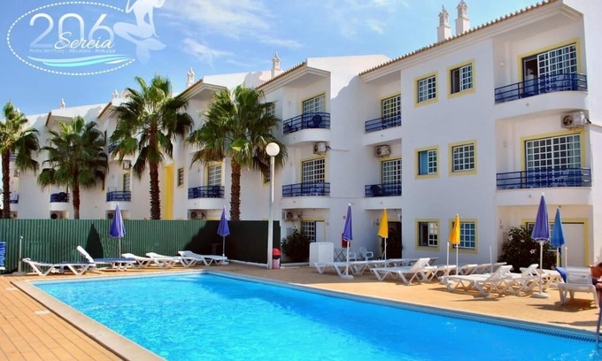 Areias de Sao Joao Wohnung | Apartment in Albufeira, Praia da Oura mit Pool und großartiger Lage