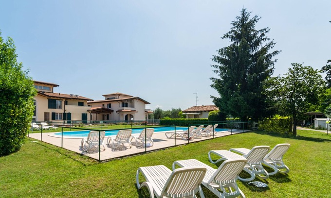 Cunettone Haus | Wohnung in Salò mit Pool und Olivenhainen