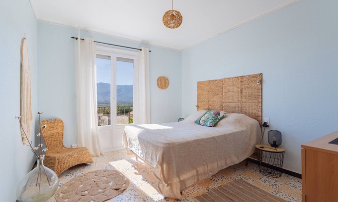 Banyuls-dels-Aspres Wohnung | Apartment 'Les Albères' with Sea View, Wi-Fi and Air Conditioning
