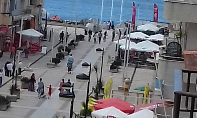Furadouro Wohnung | Apartment am Strand von Furadouro mit Meerblick