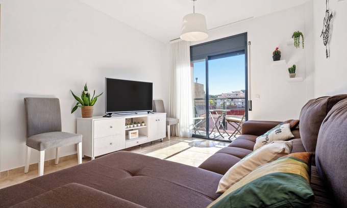 El Perello Wohnung | Apartment 'Repos Mar I Muntanya' with Mountain View, Wi-Fi and Air Conditioning
