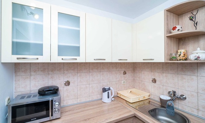 Srebreno Wohnung | Apartment & Rooms Papa - Premium Double or Twin Room with Balcony and Partial Sea View (Soba 2)