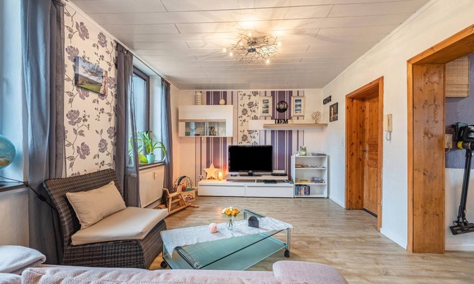 Sankt Andreasberg Wohnung | Ferienwohnung 'Zur Alten Zahnradbahn' mit Bergblick, Garten und Wi-Fi