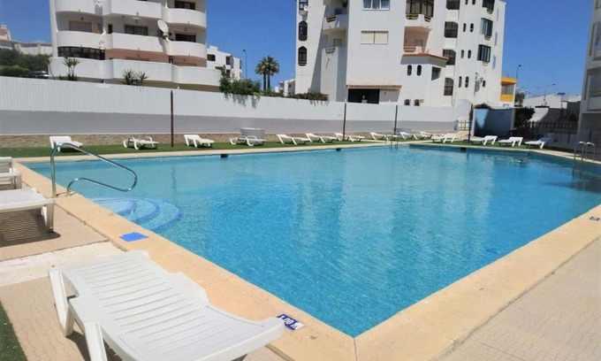 Montechoro Wohnung | APARTYAL - Apartamento T1 com piscina, em Montechoro, Albufeira, Algarve