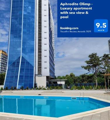 Olimp Wohnung | Aphrodite Olimp - Luxury apartment with sea view & pool
