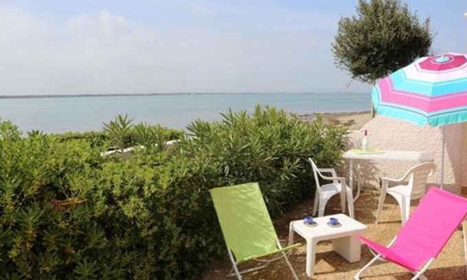 Le Barcares Wohnung | Appart 4 pièces, 8 pers, piscine, tennis, parking inclus - Port Barcarès - FR-1-195-58