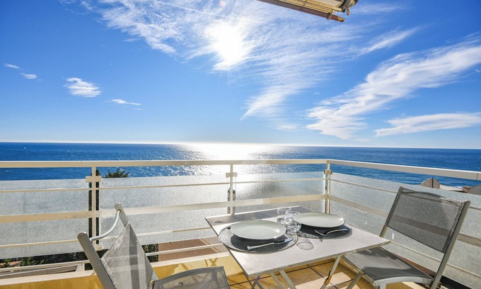French Riviera Wohnung | Appart vue mer splendide et plage proche de Monaco