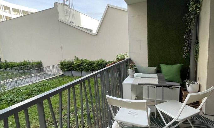 Clichy Wohnung | Appartement Élégant JO 2024