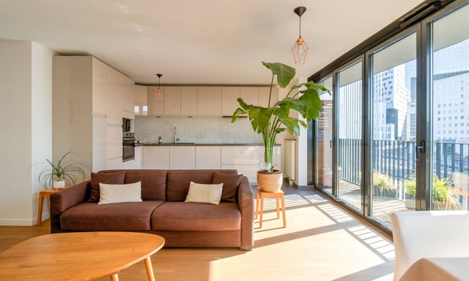 Parc-Nord Wohnung | Appartement de l'Arche, très lumineux - Welkeys