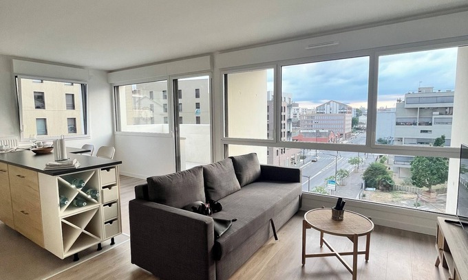 Ivry-port Wohnung | Appartement Familial Portes de Paris + Parking