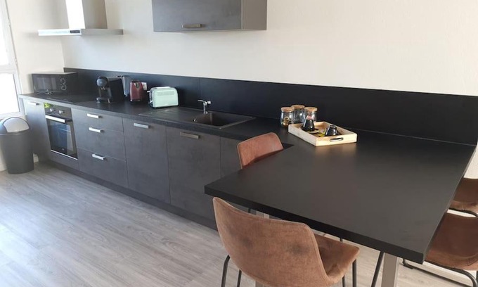 Lugrin Wohnung | Appartement T2 vue sur le lac Léman et montagnes