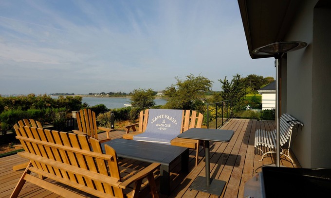 Reville Wohnung | Appartement vue mer Imprenable et Accès Direct Plage