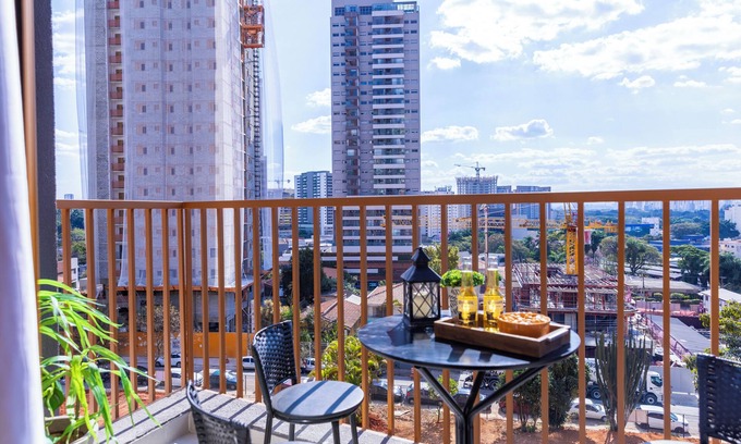 Butanta Wohnung | Apt 2 quartos com AC e academia Butantã