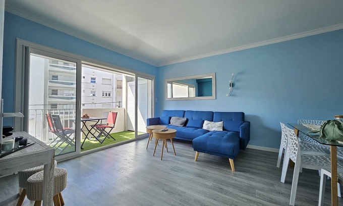 Pontaillac Wohnung | Apt 4 Pers, 1 min de la Plage, Parking Privé