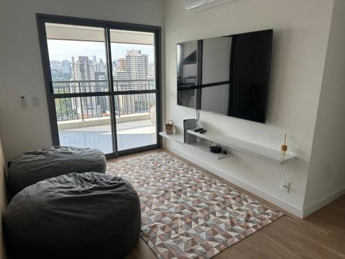 Butanta Wohnung | Apt 70m, 2WC, AR, CHURRASQUEIRA, PS5, VAGA e METRO
