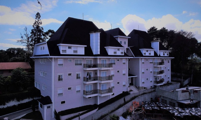 Loteamento Jardim Veu da Noiva Wohnung | Apt Campos do Jordão in der Nähe von Capivari mit unbegrenztem Wi-Fi Internet, sehr sauber