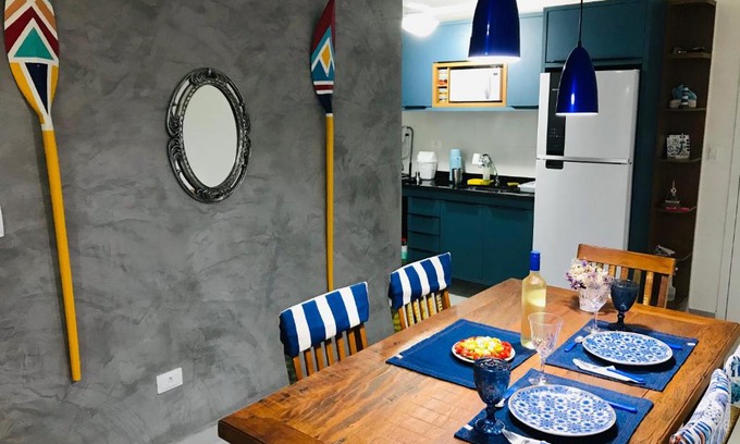 Umuarama Wohnung | Apt Familiar-Condomínio fechado UBATUBA