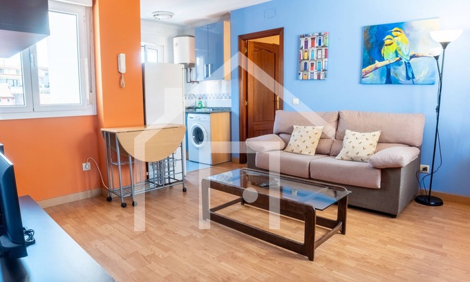 Aviles Wohnung | Apartment-Apartment-Ensuite mit Dusche-Niemeyer Avilés