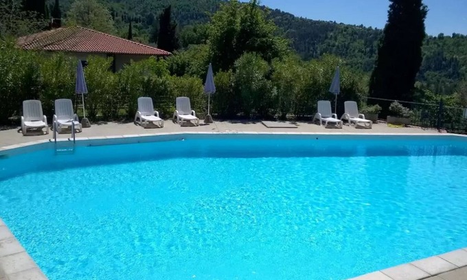 Castelfranco di Sopra Wohnung | Otello - Residence Casa Lama - 4 / 6P - 2 Schlafzimmer mit eigenem Bad, Garten, Terrasse