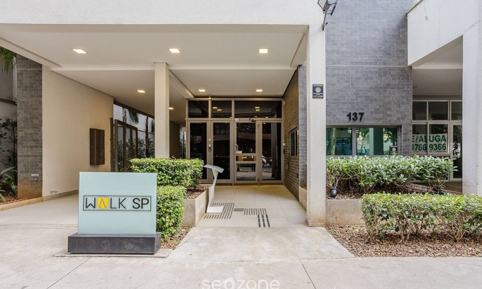 Butanta Wohnung | Apt w/ Gourmet Balcony 190m From the Metro Wal0714