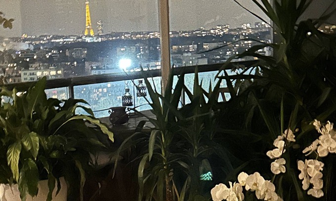 Puteaux Wohnung | APT WITH AIR CONDITIONING, TERRACE PANORAMIC VIEW OVER PARIS AT RIVER SEINE SIDE