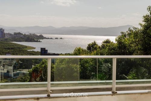 Florianopolis Wohnung | Apto c/Vista Mar Encantadora no Itacorubi CMR204